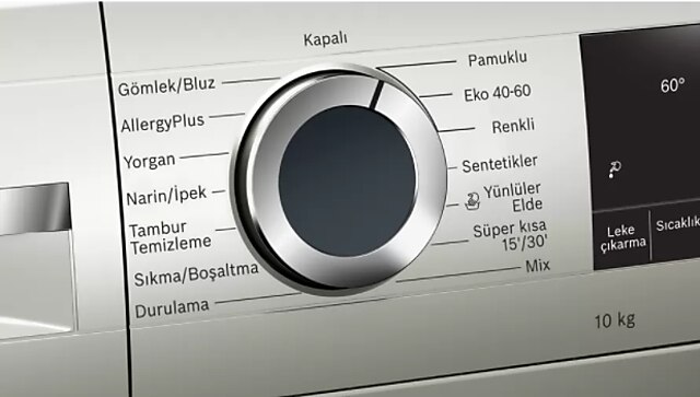 Bosch WGA252XVTR Kontrol Paneli Görünümü